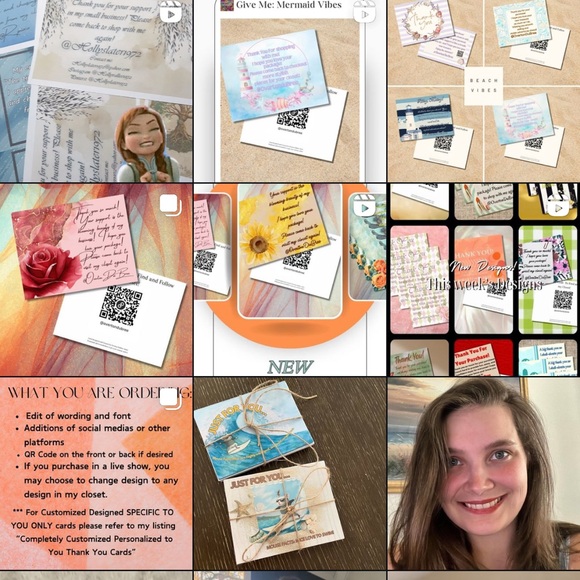 NEW! Set of 7 Mixed Instagram Promotional Pieces - Picture 3 of 3